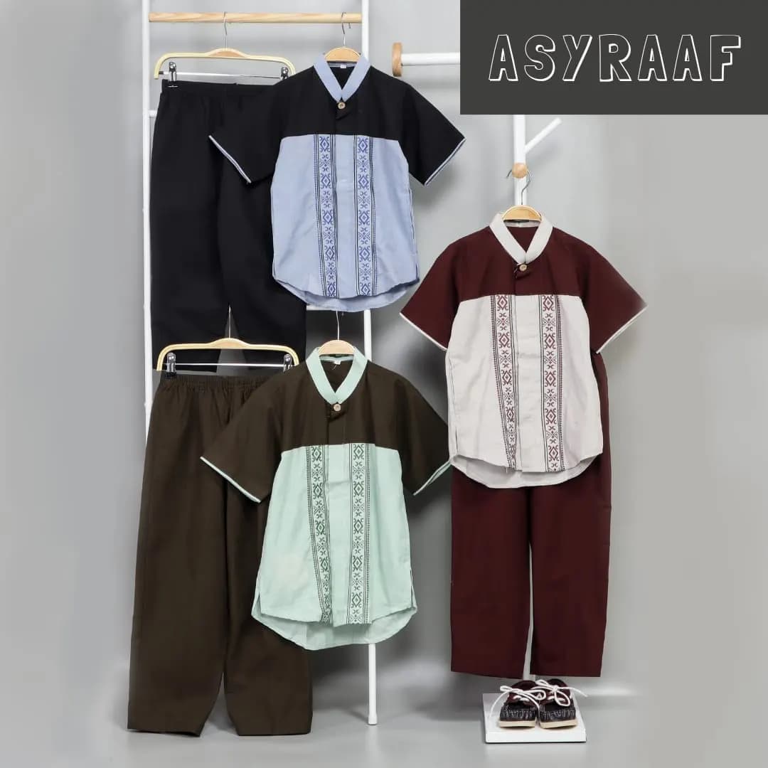 Koko pria & anak – produksi untuk Asyraaf